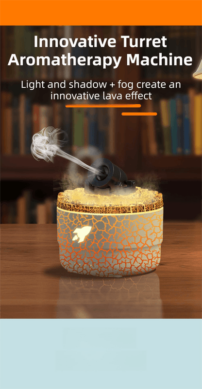Best 176 Black Simulation Turret Diffuser Humidifier | Buy Online at Furniture Things Australia