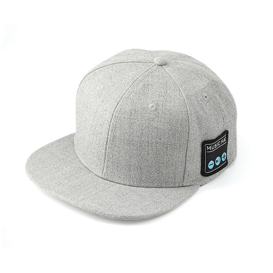 Light Grey Bluetooth 5.4 Music Adjustable Sun Hat