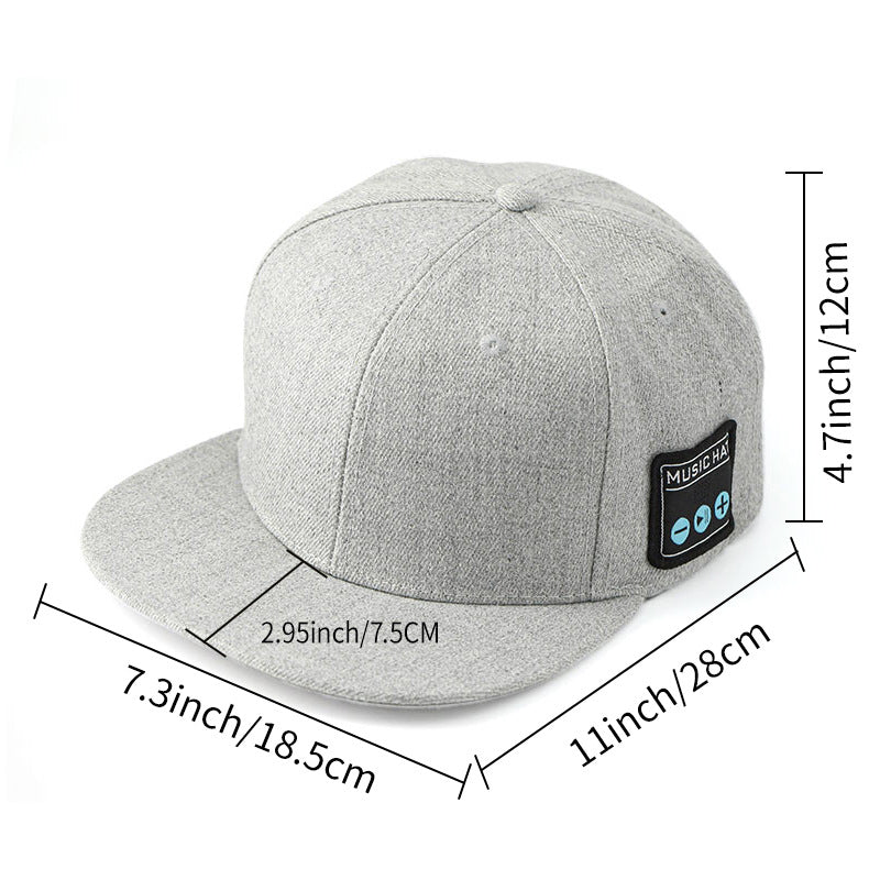 Navy Blue Bluetooth 5.4 Music Adjustable Sun Hat