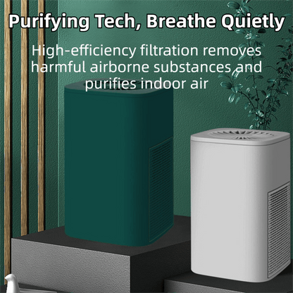 Best White Compact Desktop Air Purifier with Dual Activated Carbon Filter | Buy Online at Furniture Things Australia