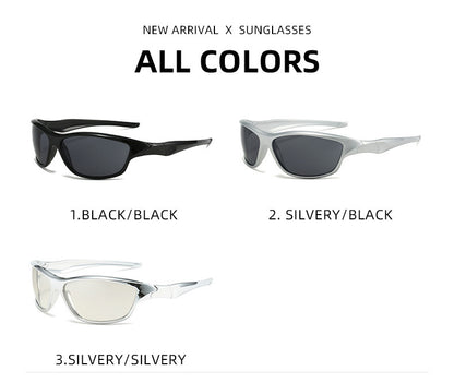 3-Pack Retro Oval Sports Sunglasses - Lightweight UV400 Protection Trendy Sun Glasses for Cycling, Hiking & Streetwear