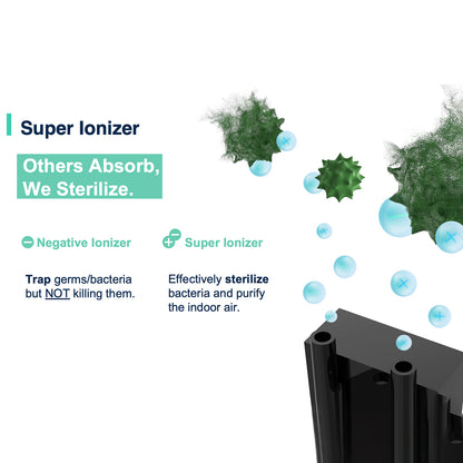 Dehumidifier Air Purifier 12L/Day with HEPA Filter