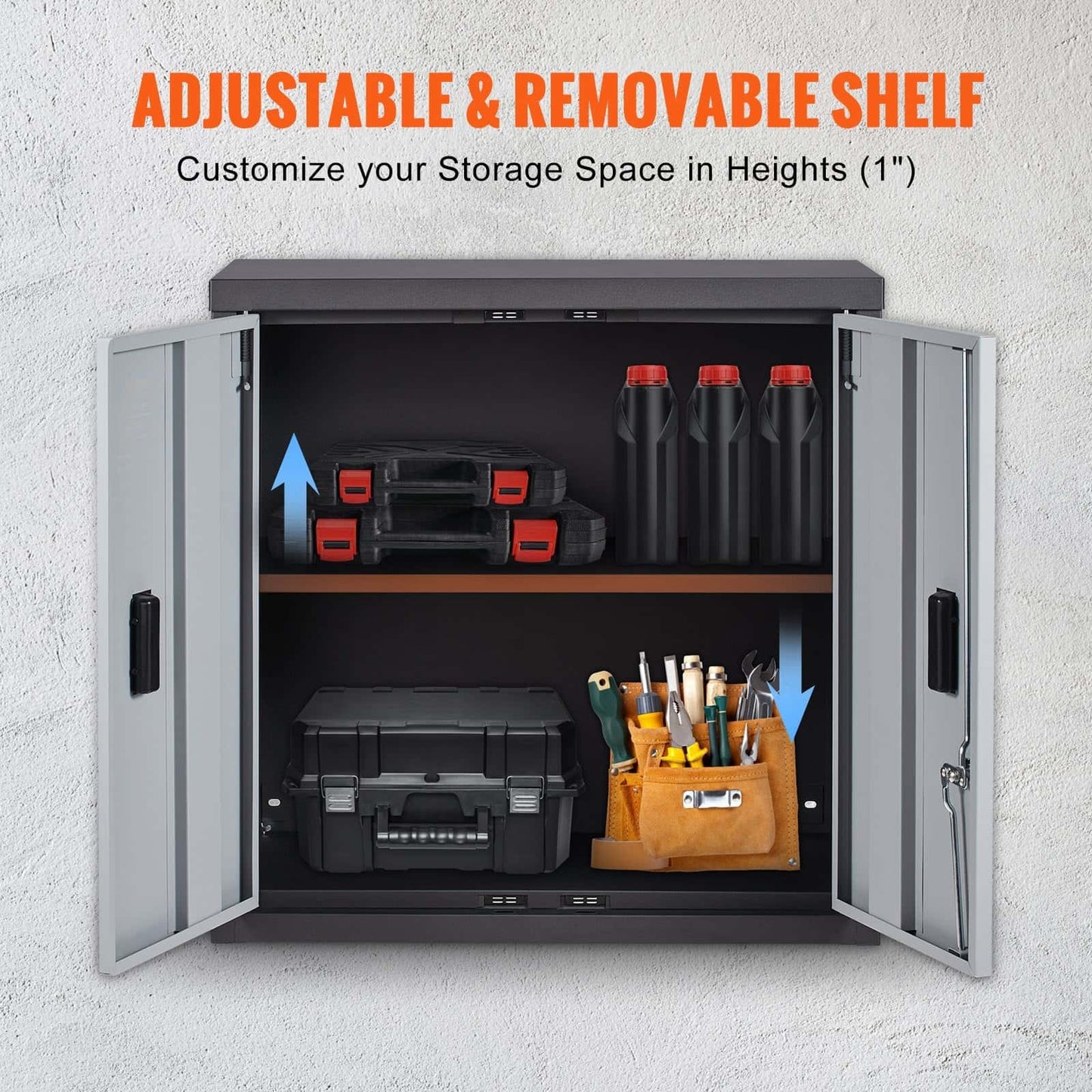 Best Foldable Wall Cabinet Garage Cabinet Wall Mounted 26 | Buy Online at Furniture Things Australia