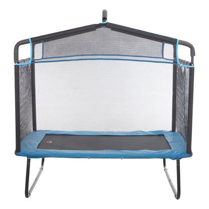 VEVOR 6FT Trampoline for Kids, 72" Indoor/Outdoor Toddlers Trampoline, Mini Baby Trampoline with Safety Enclosure Net, Gymnastics Bar, Hammock, Recreational Trampoline Birthday Gift for 3+ Years Kids