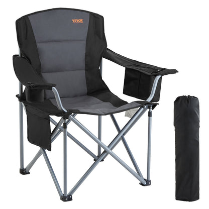 Camping Folding Chair for Adults - Black