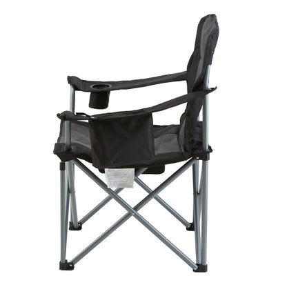 Camping Folding Chair for Adults - Black