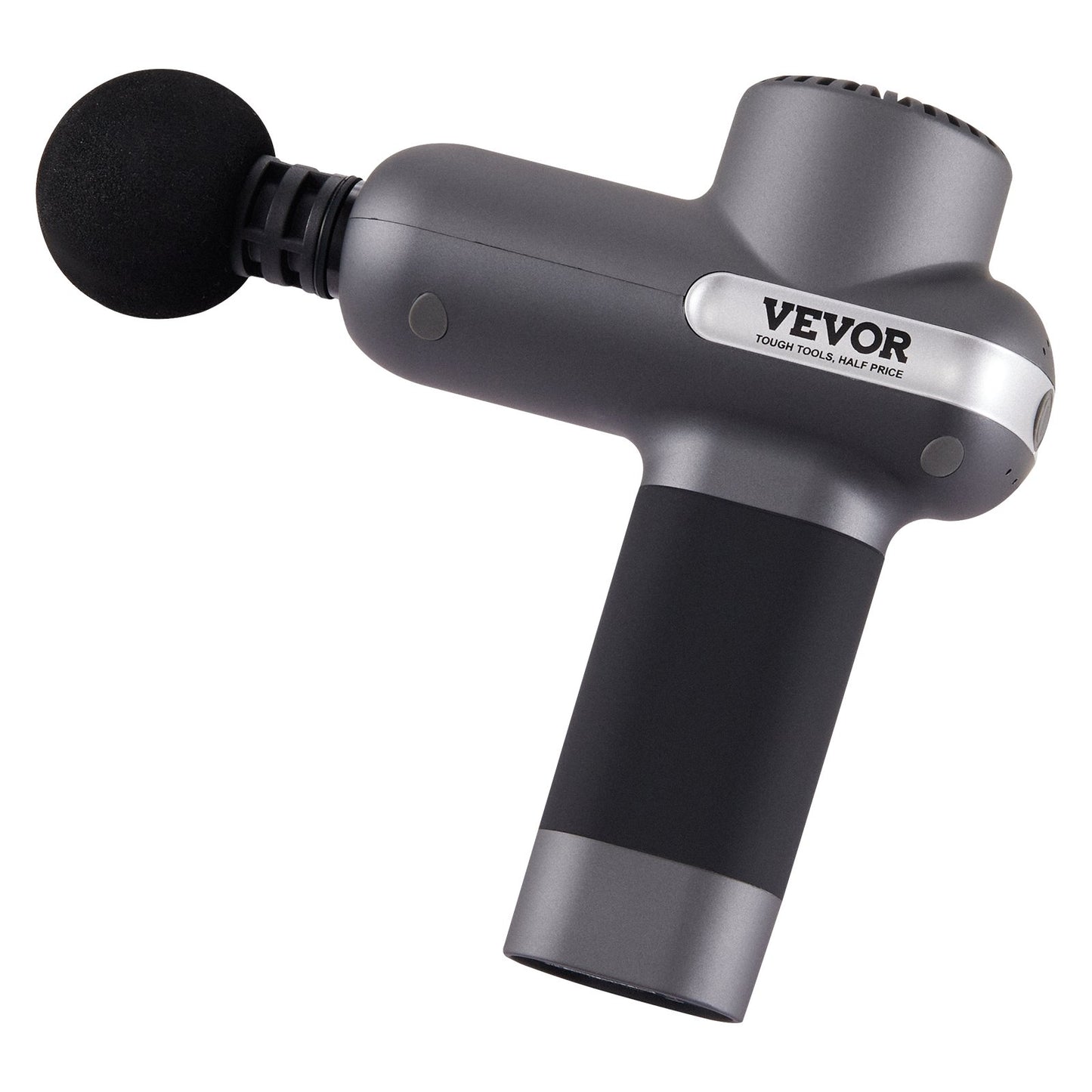 Percussion Muscle Massager for Athletes - with 5 Speed Levels & 6 Massage Heads