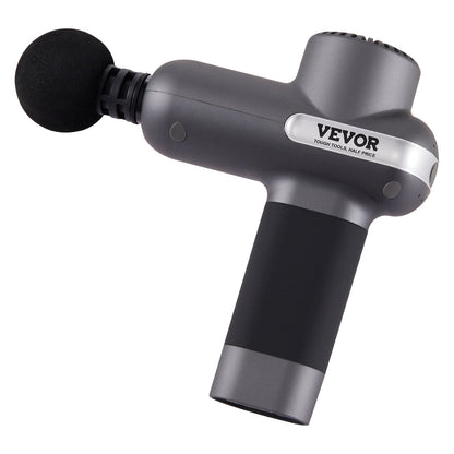 Percussion Muscle Massager for Athletes - with 5 Speed Levels & 6 Massage Heads