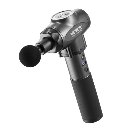 Massage Gun Deep Tissue with 9 Speed Levels & 6 Massage Heads