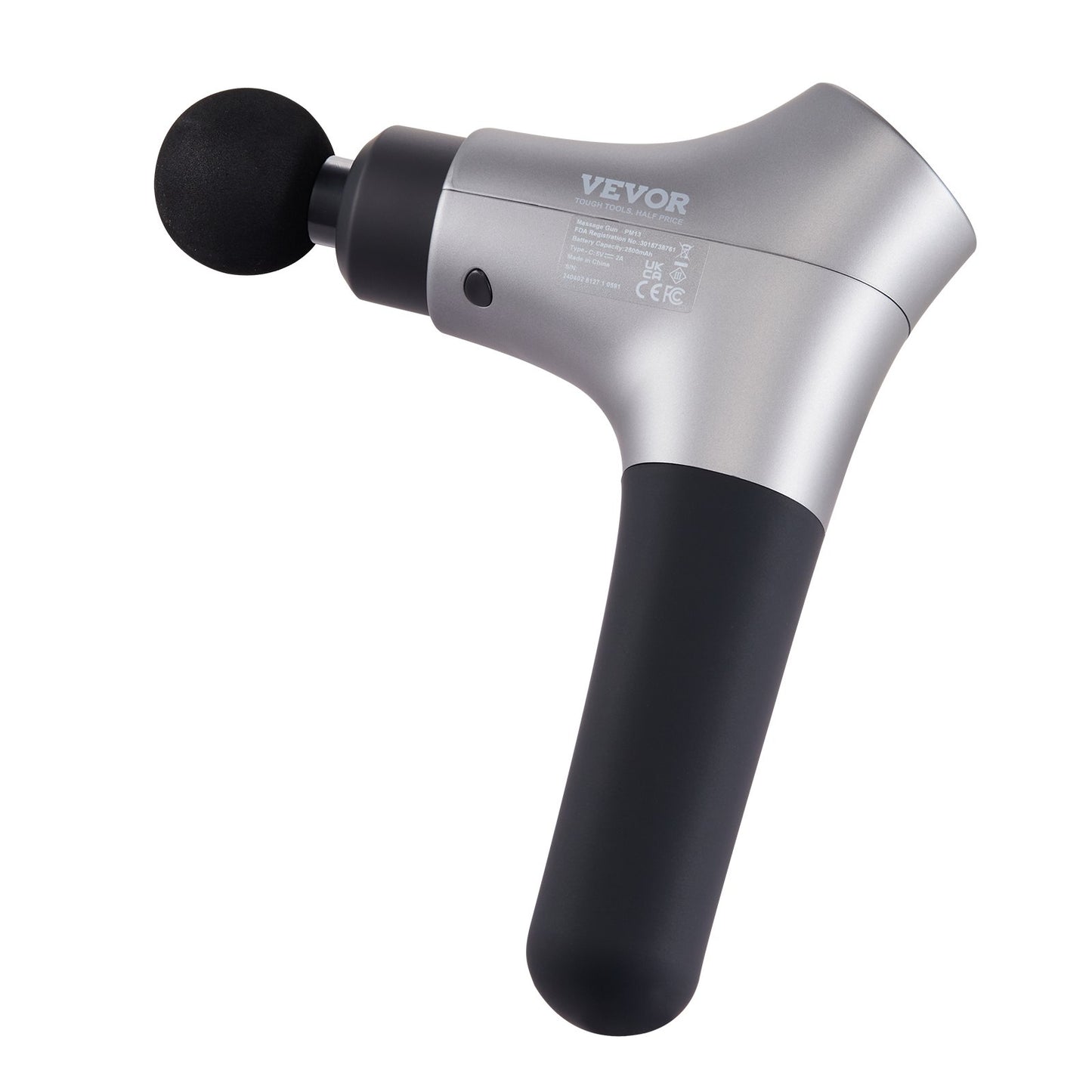 Percussion Muscle Massager for Athletes - with 6 Speed Levels & 4 Massage Heads