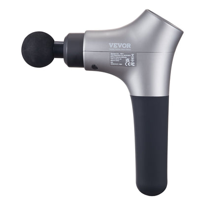 Percussion Muscle Massager for Athletes - with 6 Speed Levels & 4 Massage Heads