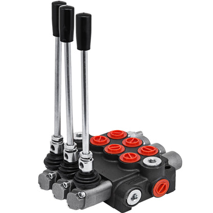 3 Spool Hydraulic Control Valve for Tractors Loaders Tanks