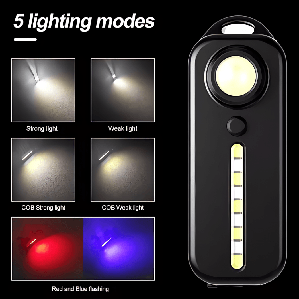 Best LED Red White Blue Flashing Chest Clip Strobe Light | Buy Online at Furniture Things Australia