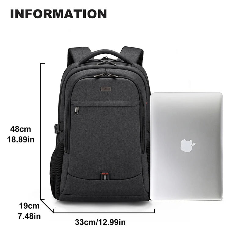 Waterproof Laptop Backpack with USB Port