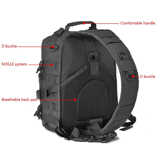 Camouflage Crossbody Chest Bag