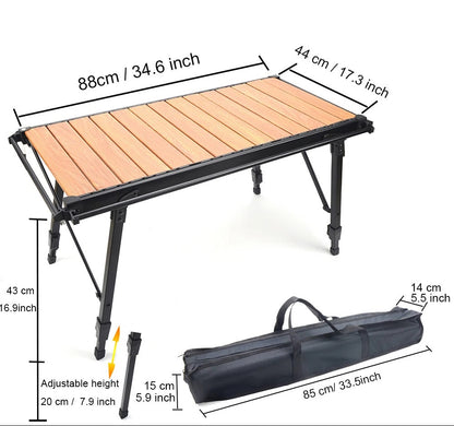 Camping Folding Grill Table