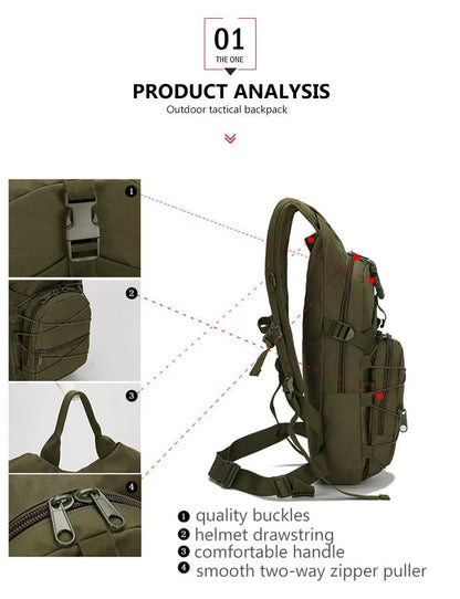 Tactical Hydration Sports Backpack