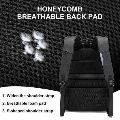 Waterproof Laptop Backpack with USB Port