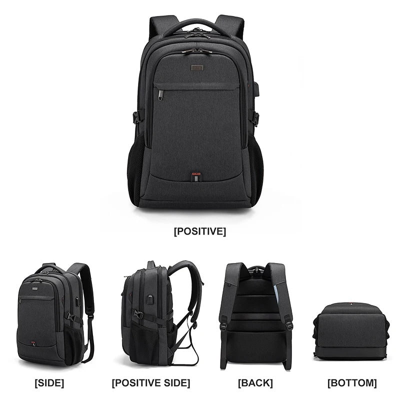Waterproof Laptop Backpack with USB Port