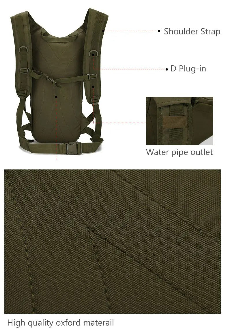 Tactical Hydration Sports Backpack