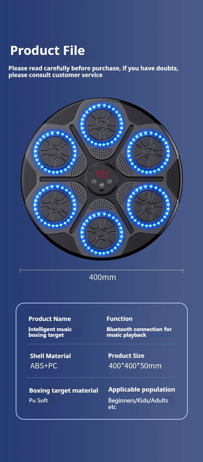 Smart Bluetooth Wall Mounted  Boxing Machine