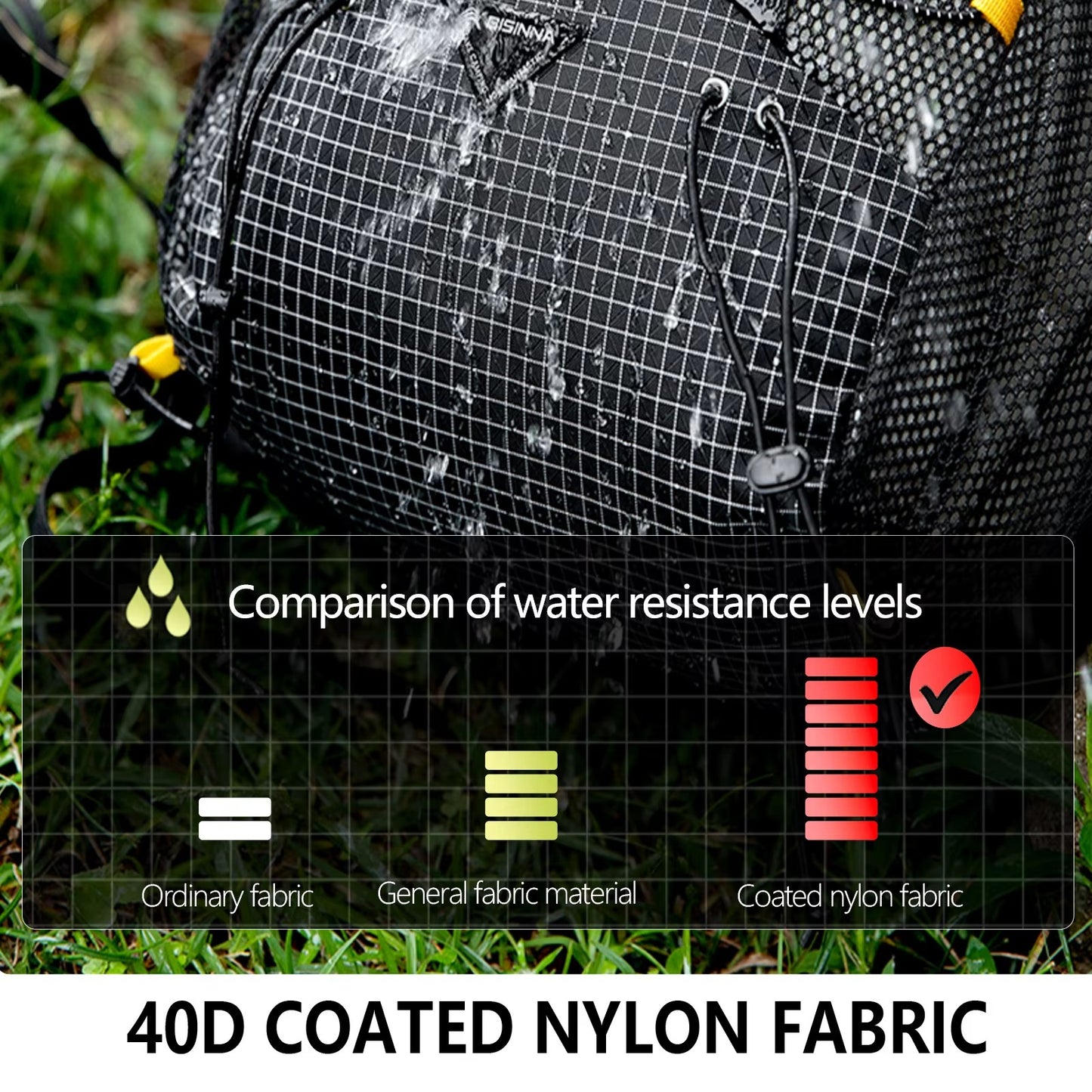 Camping Backpack with Ultralight 35L