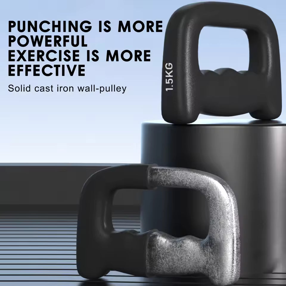 Dumbbell Portable D-Shape Boxing Fitness Weight