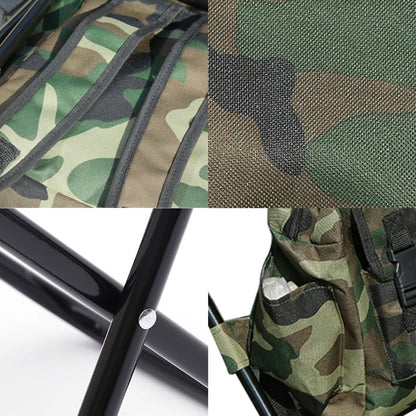 Backpack with Portable Folding Chair