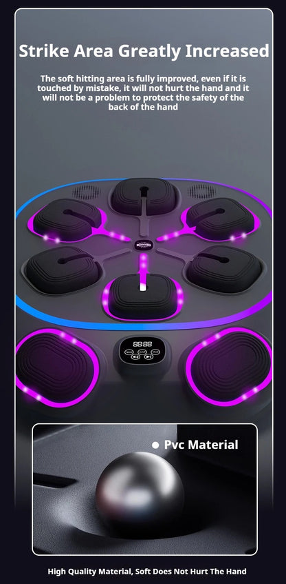 Boxing Machine with Smart Bluetooth Target