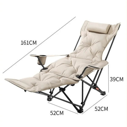 Adjustable Recliner Camping Folding Chair