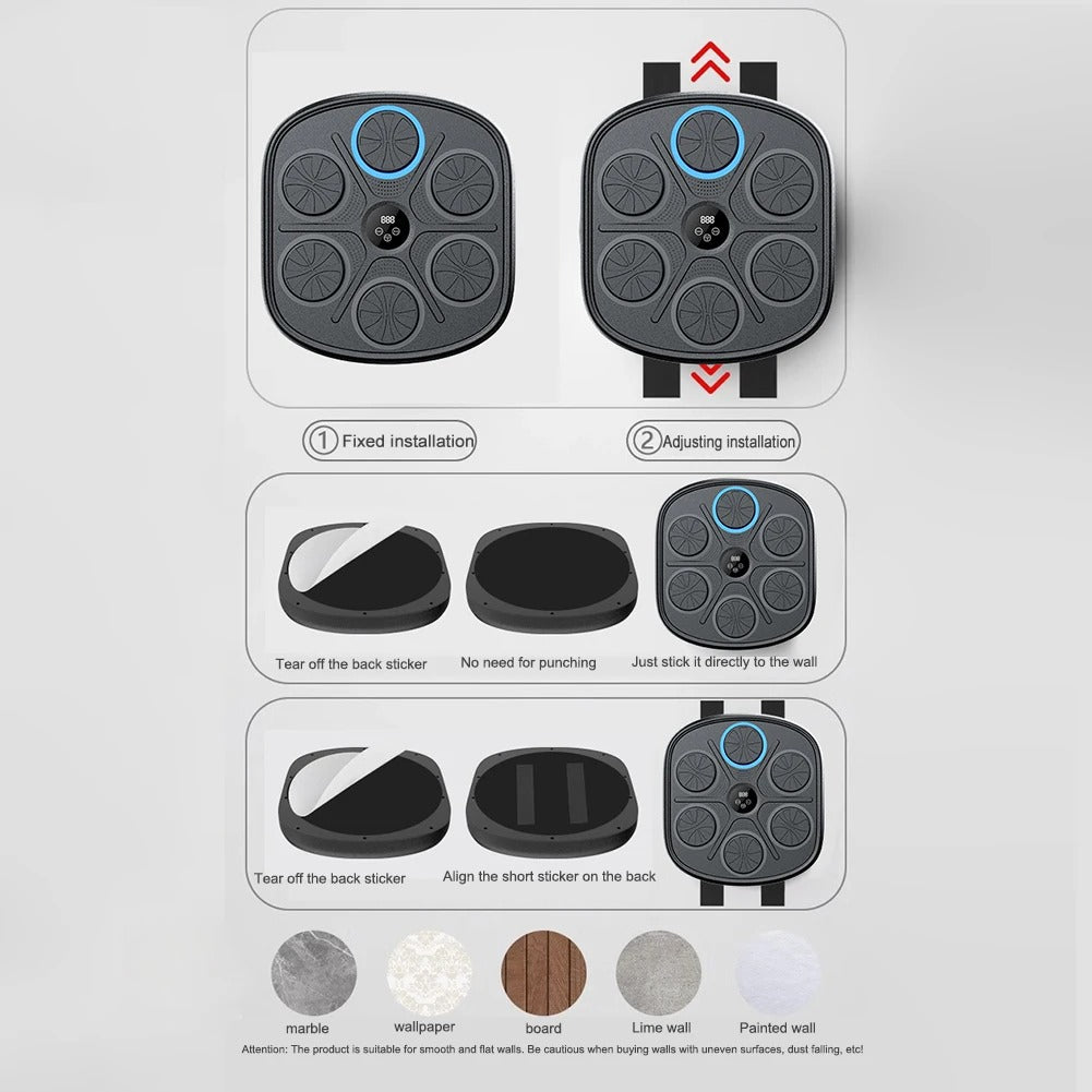 Boxing Machine with Bluetooth Music