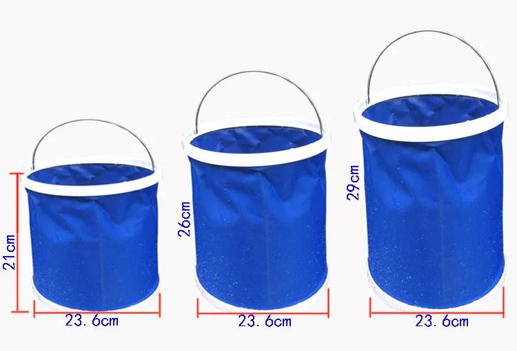 Multifunctional Folding Bucket Net with Handle