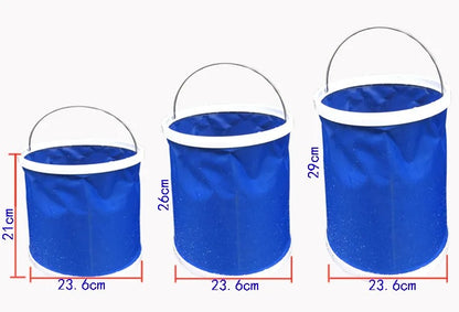 Multifunctional Folding Bucket Net with Handle