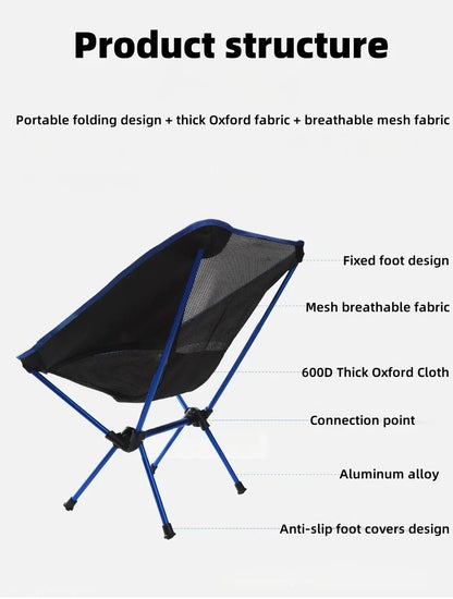 Moon Chair Portable Aluminum Folding
