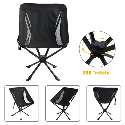 Rotating Camping Moon Seat 360°