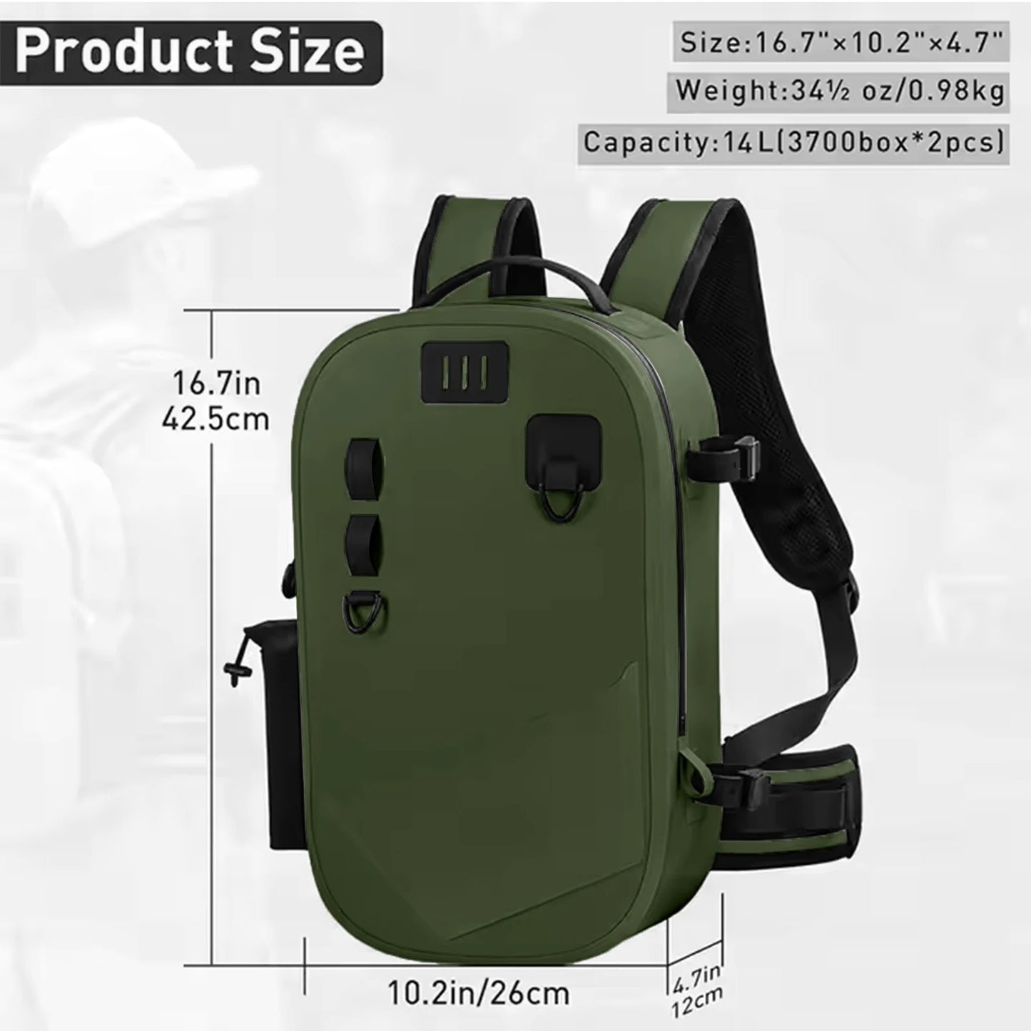 Waterproof Dry Bag Backpack 13L
