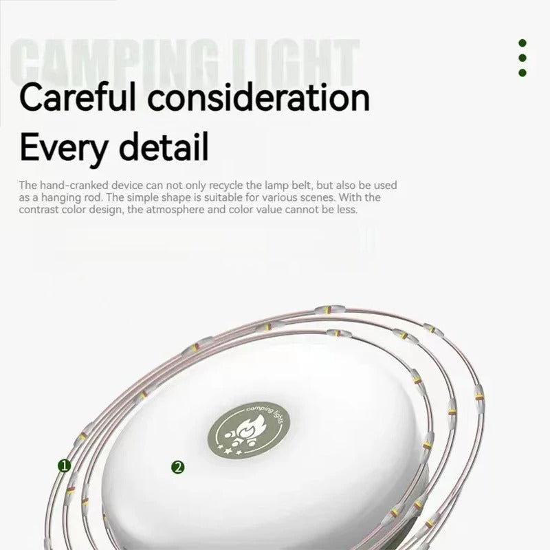 Waterproof Camping Light Strip 10M