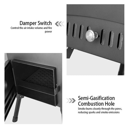 Wood Burning Foldable Stove