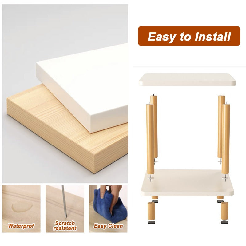 Bedside table with Modern Small Storage