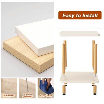 Bedside table with Modern Small Storage