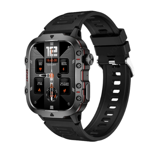 Smart Watch Men Rugged Outdoor Waterproof Bluetooth Call