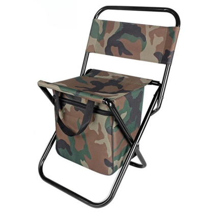 Outdoor Camping Chair with Storage