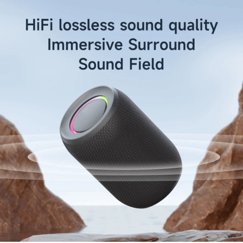 Best Portable Waterproof Bluetooth Subwoofer Speaker with LED Light | Buy Online at Furniture Things Australia