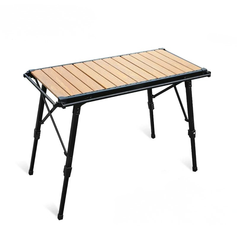 IGT Camping Table with Folding Aluminum Grill