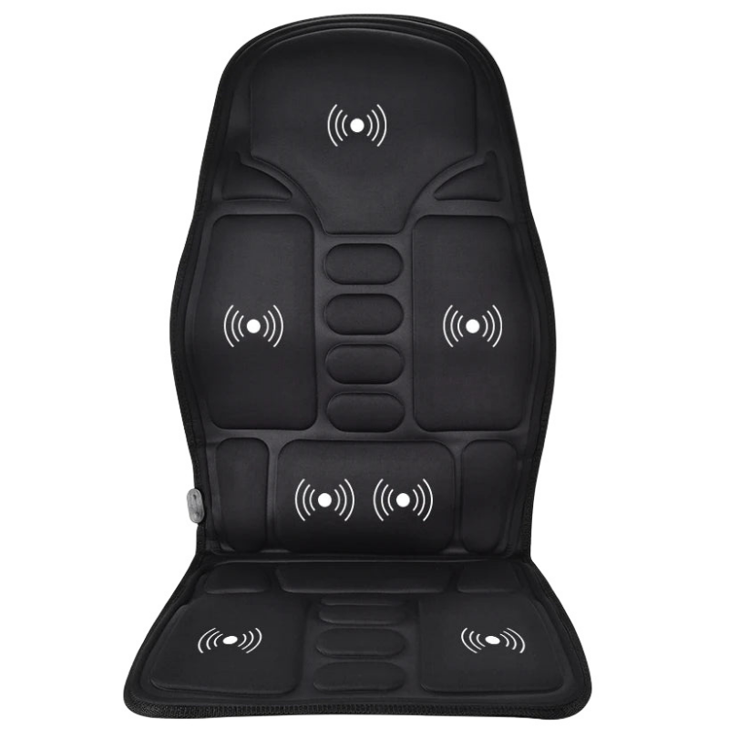Massage Cushion Electric Heating Vibrating Back Relief Pad