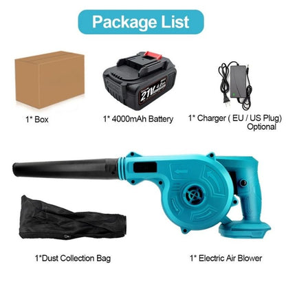 Blower Vacuum Cordless Electric 21V 2-in-1 High Pressure