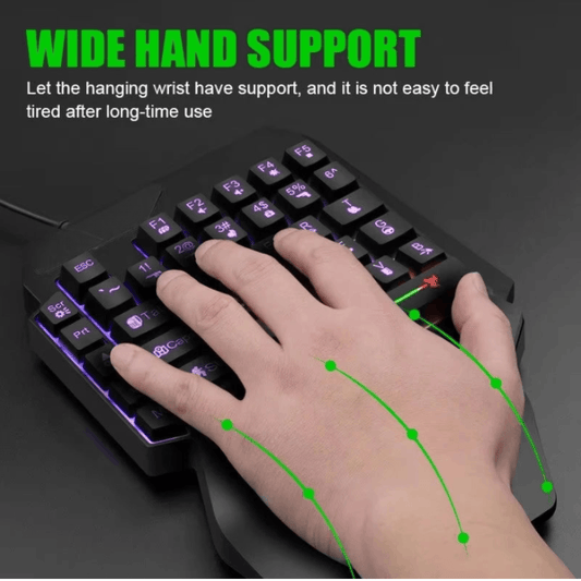 Best One-Handed Backlit Gaming Keyboard | Buy Online at Furniture Things Australia