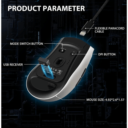 Best Lightweight Wireless Bluetooth RGB Gaming Mouse | Buy Online at Furniture Things Australia