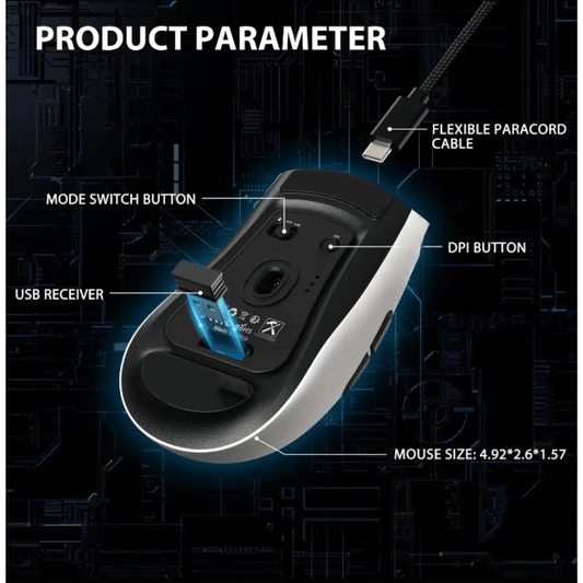 Best Lightweight Wireless Bluetooth RGB Gaming Mouse | Buy Online at Furniture Things Australia