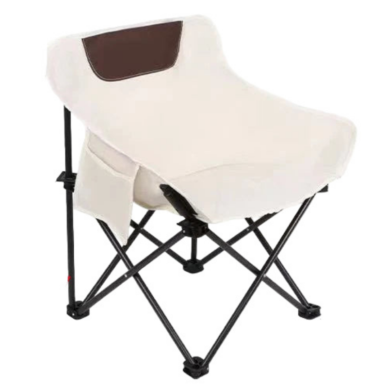 Portable Camping Moon Chair with Back Support
